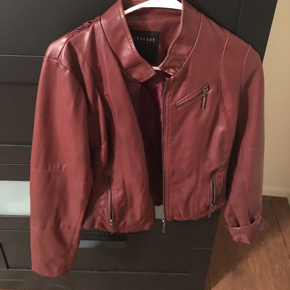 Leather jacket